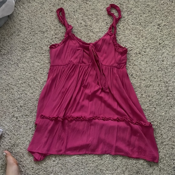 Pink ruffle dress - Picture 2 of 3